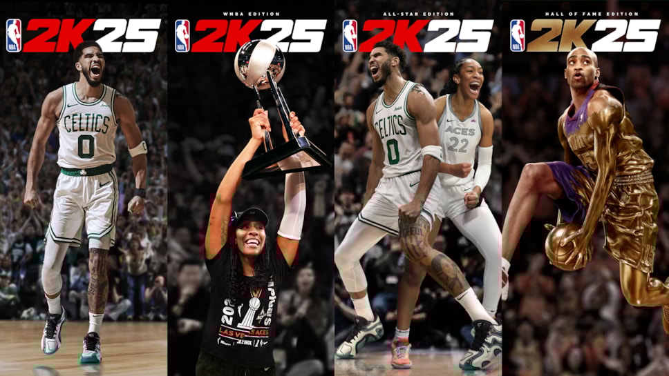 Ball Over Everything: NBA® 2K25 Features NBA Champion Jayson Tatum,  Two-Time WNBA MVP A'ja Wilson, and Hall-of-Fame Legend Vince Carter as  Cover Athletes | 2K Newsroom