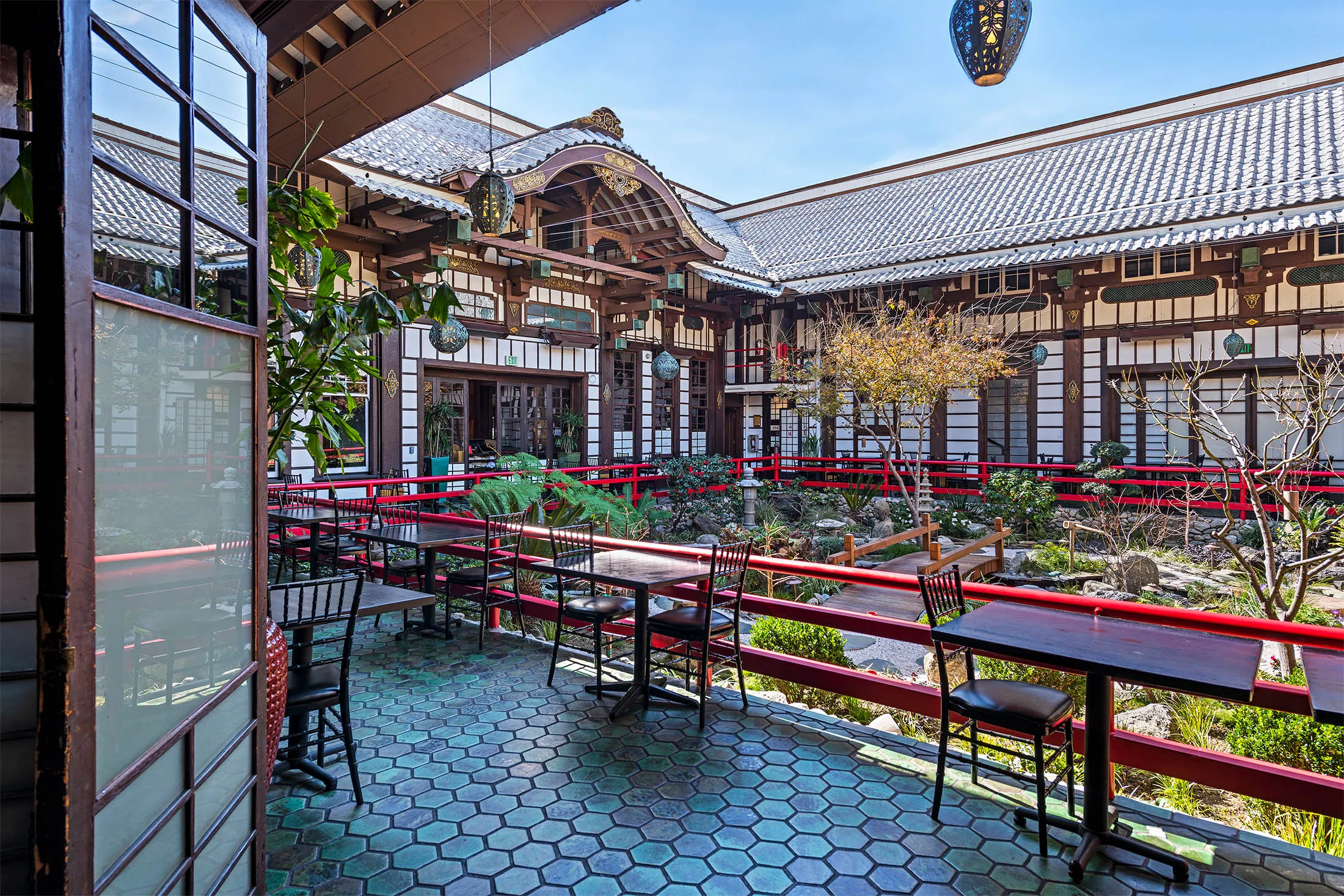 The Yamashiro restaurant in Hollywood, California.