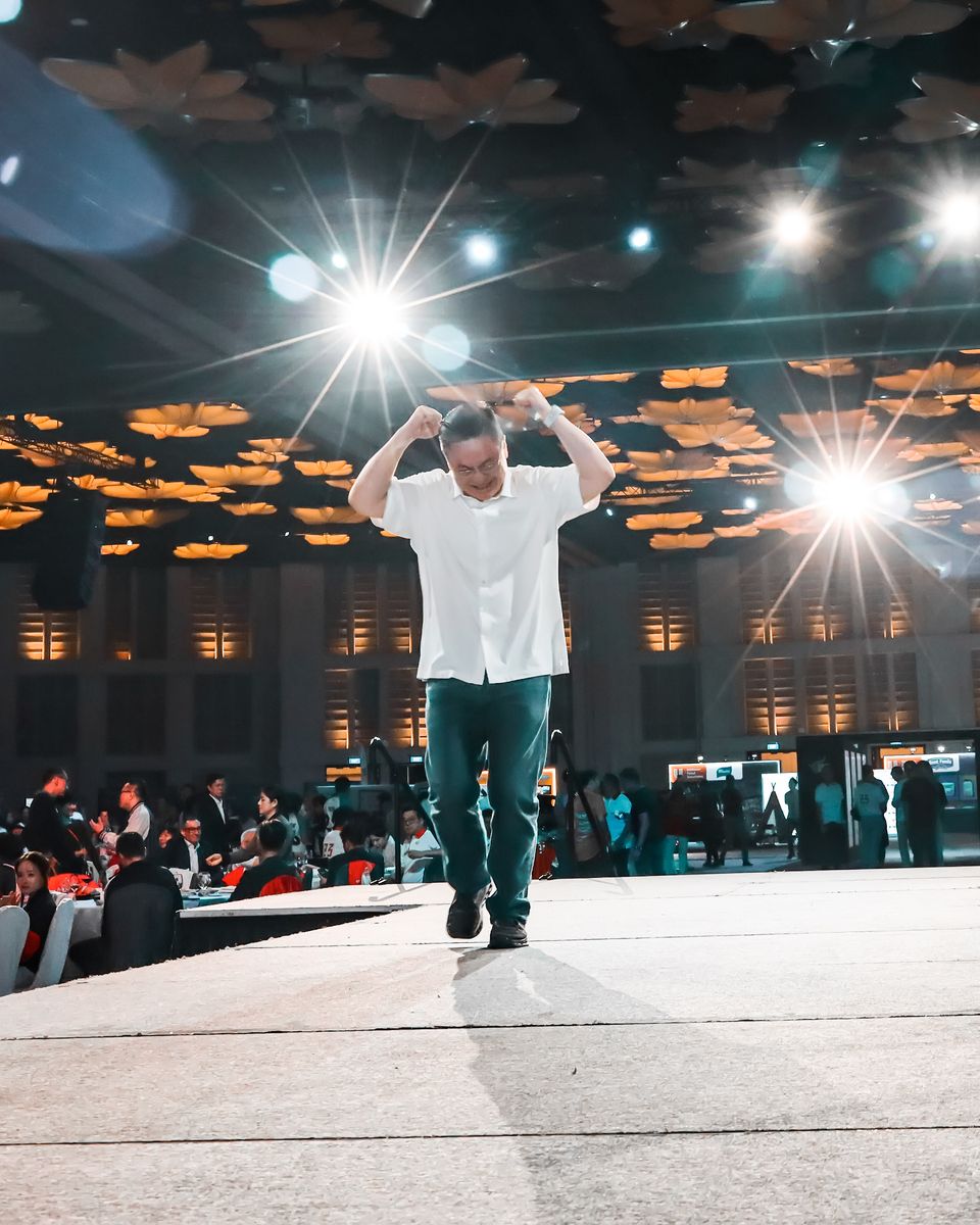 Striking a pose on the runway at the Epicurean Star Award gala