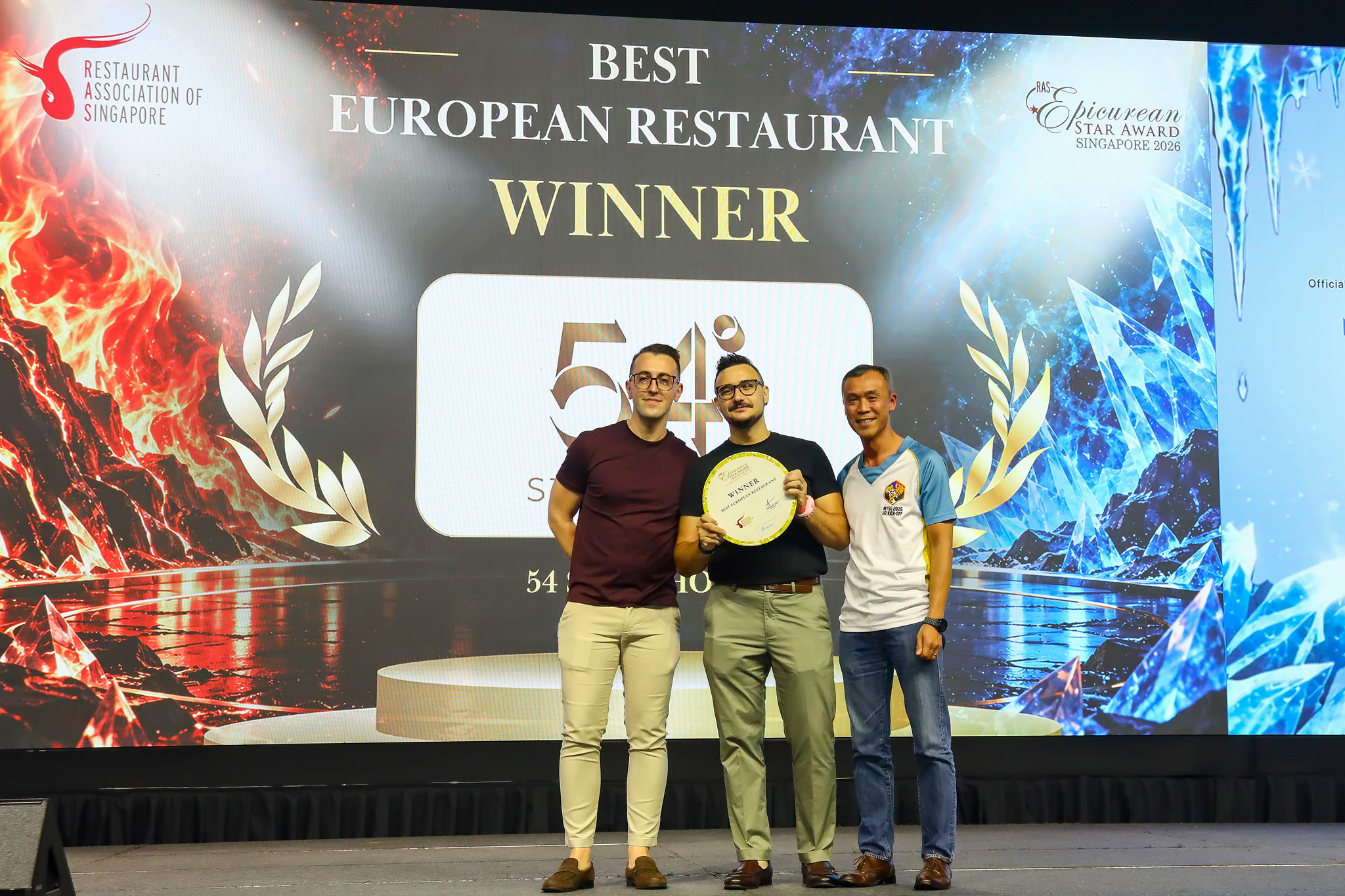 54 Steakhouse wins Best European Restaurant