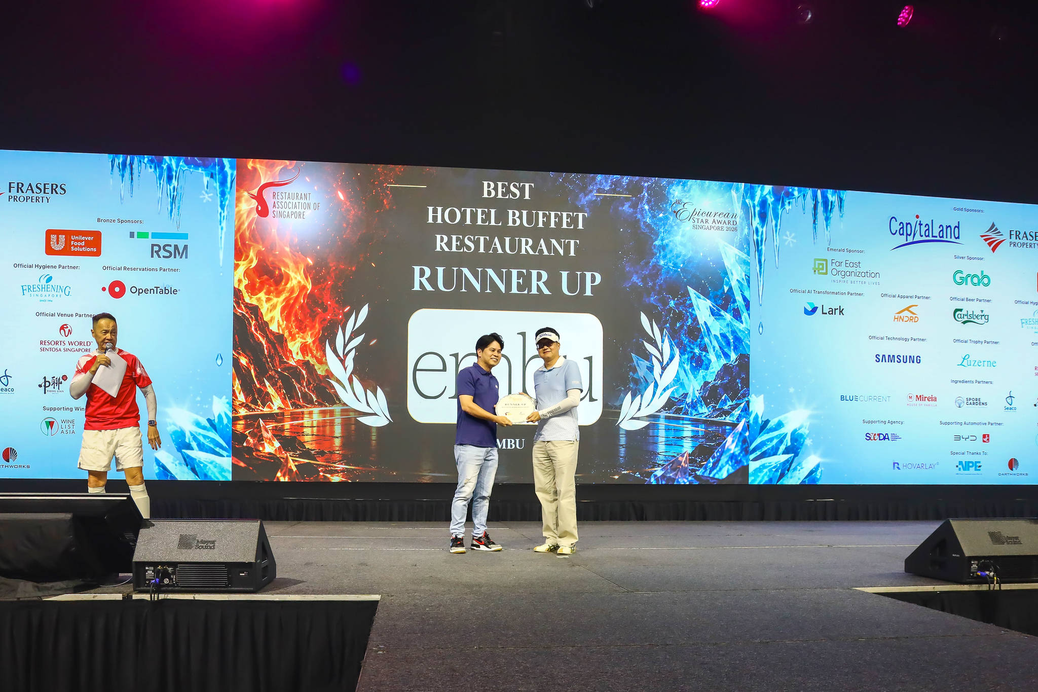 Embu, runner up for Best Hotel Buffet Restaurant