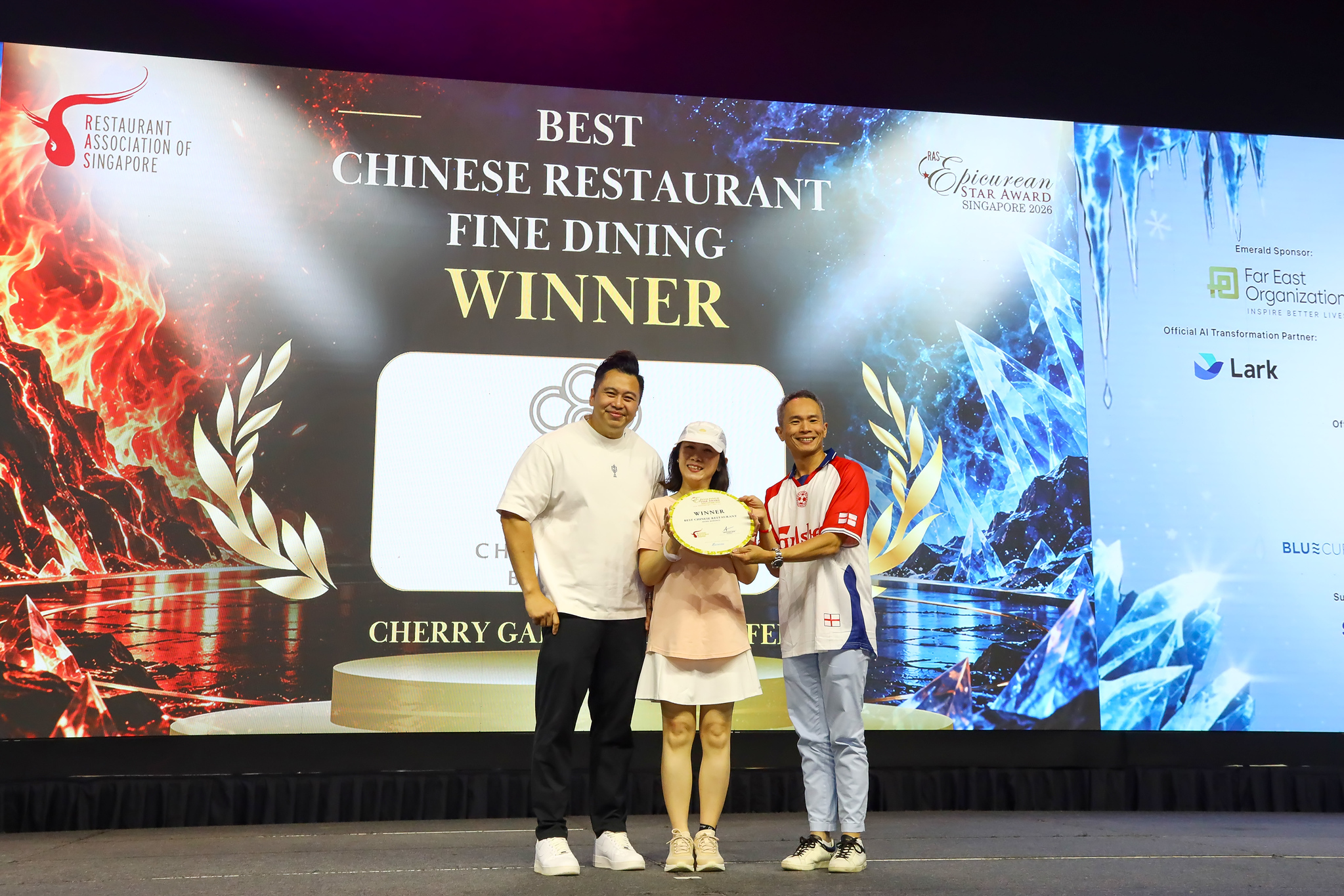 Cherry Garden by Chef Fei wins Best Chinese Restaurant (Fine Dining)