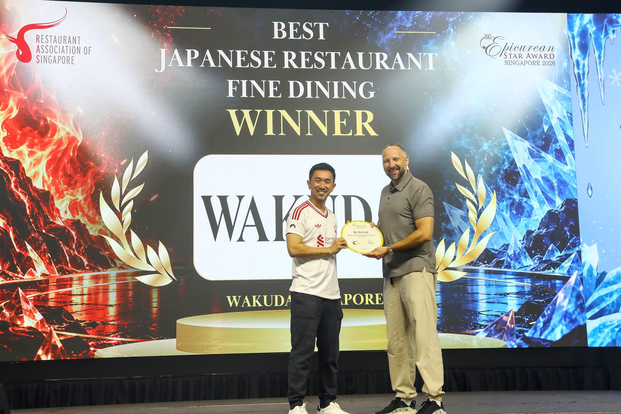 Wakuda Singapore wins Best Japanese Restaurant (Fine Dining)