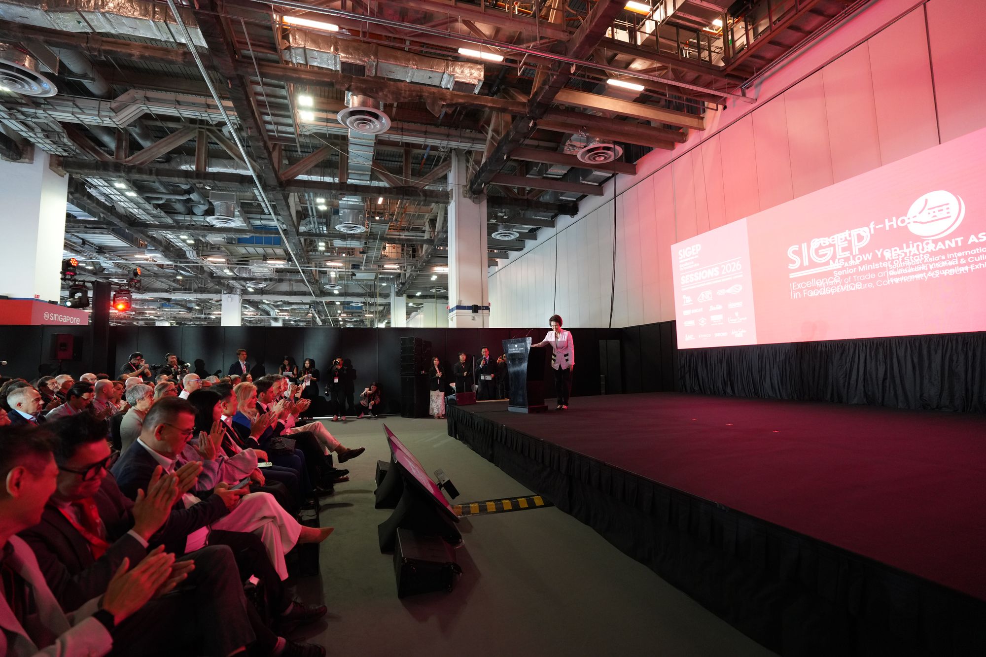 A full house at the Main Stage on opening morning