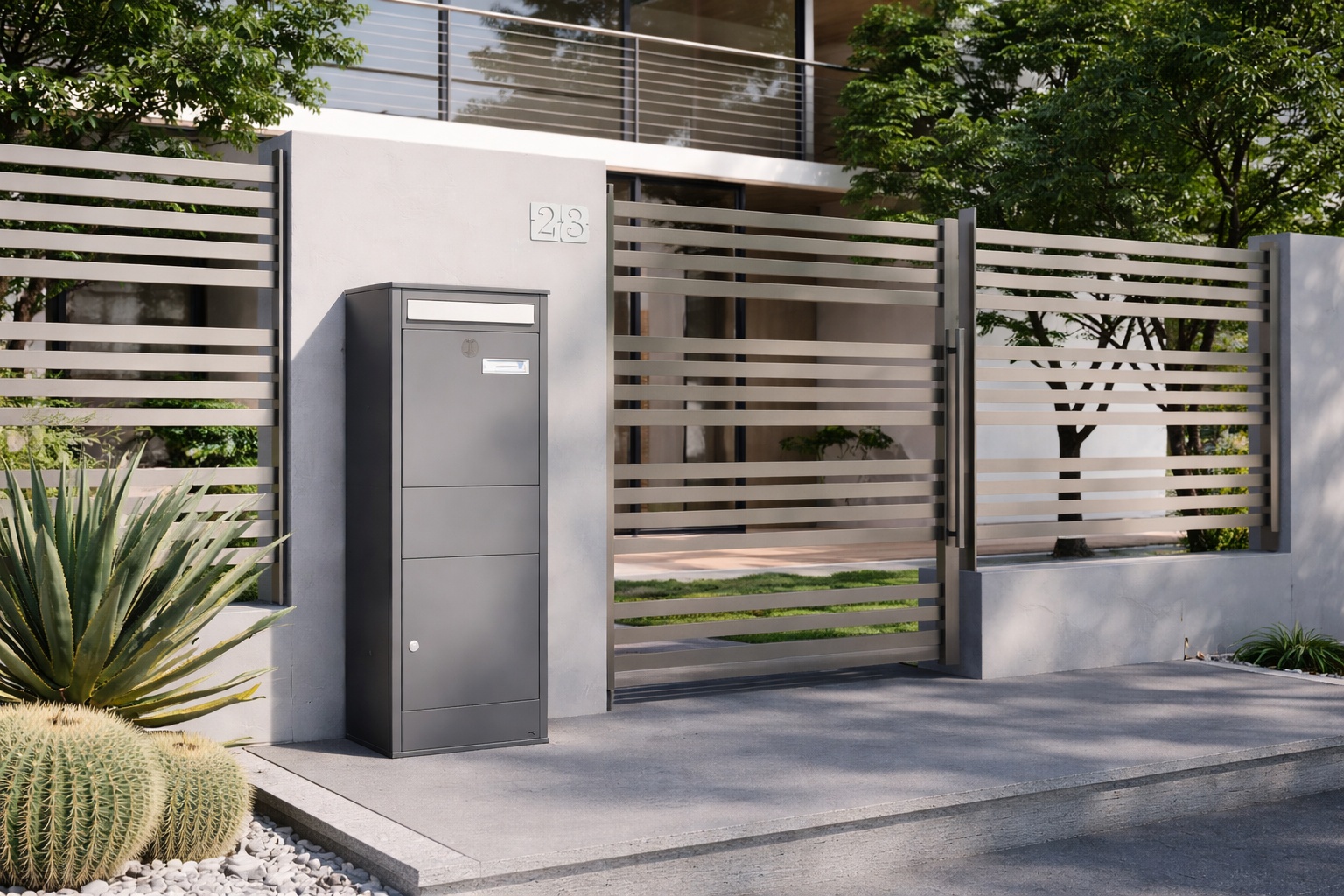 Apartment entryway application for shared space storage using metal cabinets