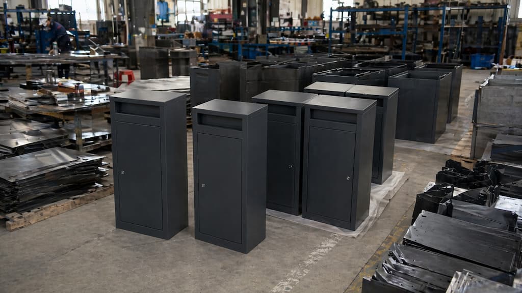 Real factory production planning for household parcel delivery boxes based on confirmed samples