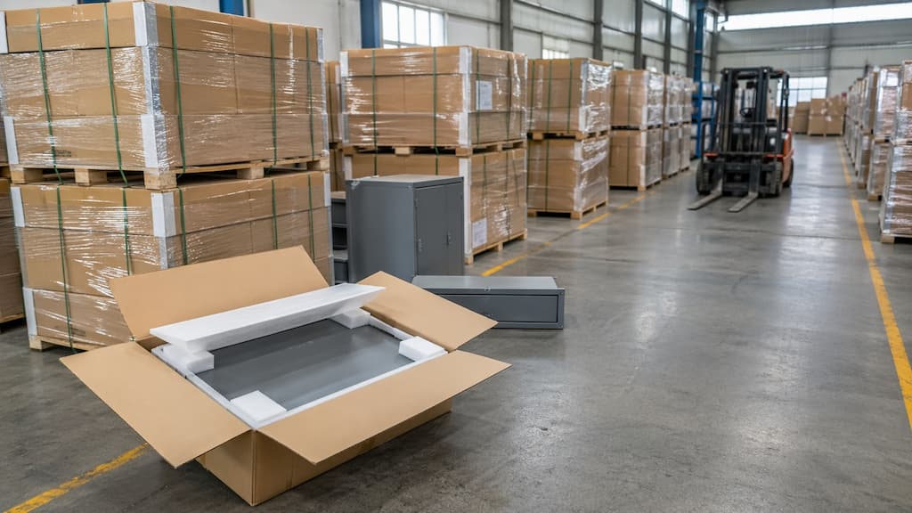 Export-ready packaging and delivery planning for B2B metal storage products