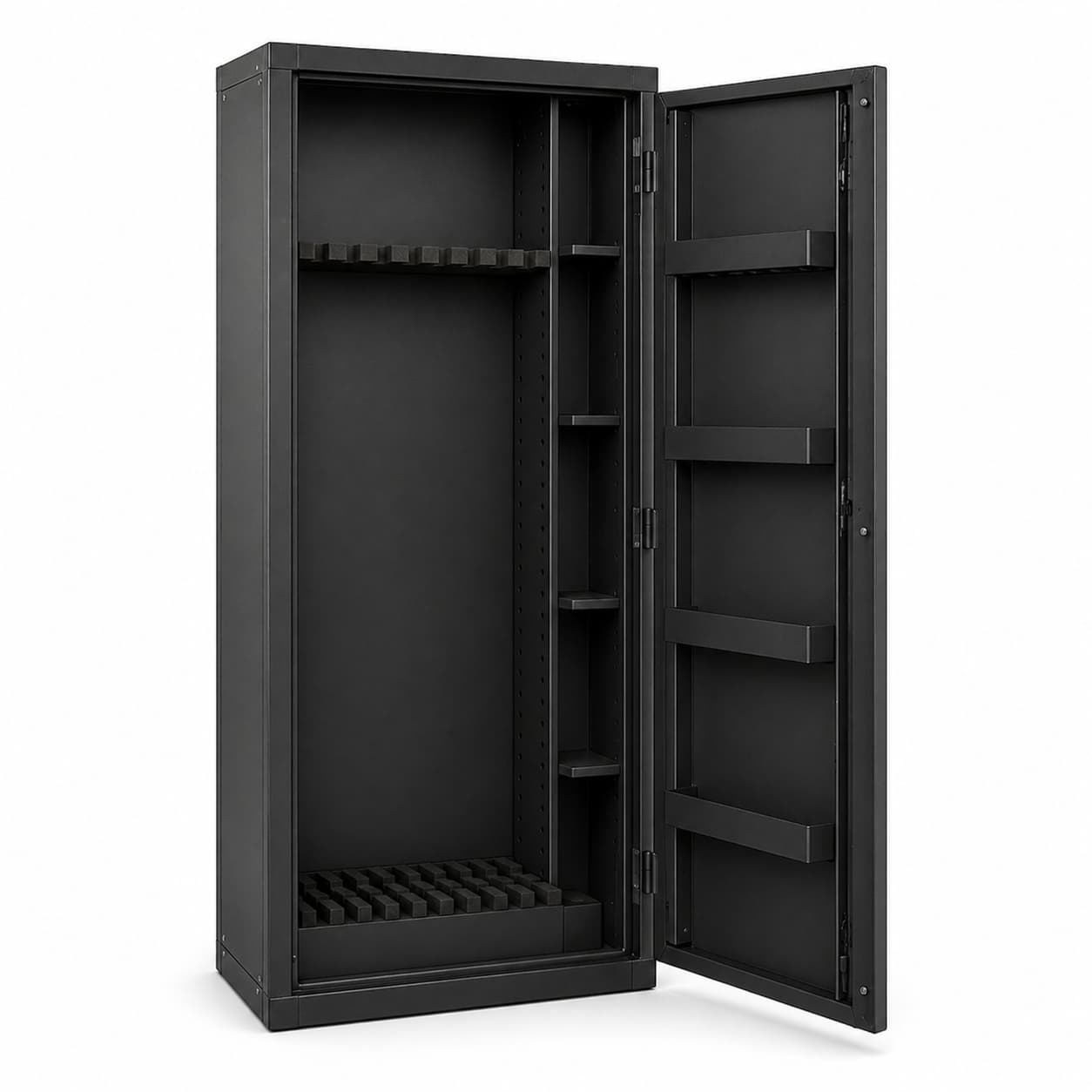 compact knock down gun cabinet for efficient packaging dimensions