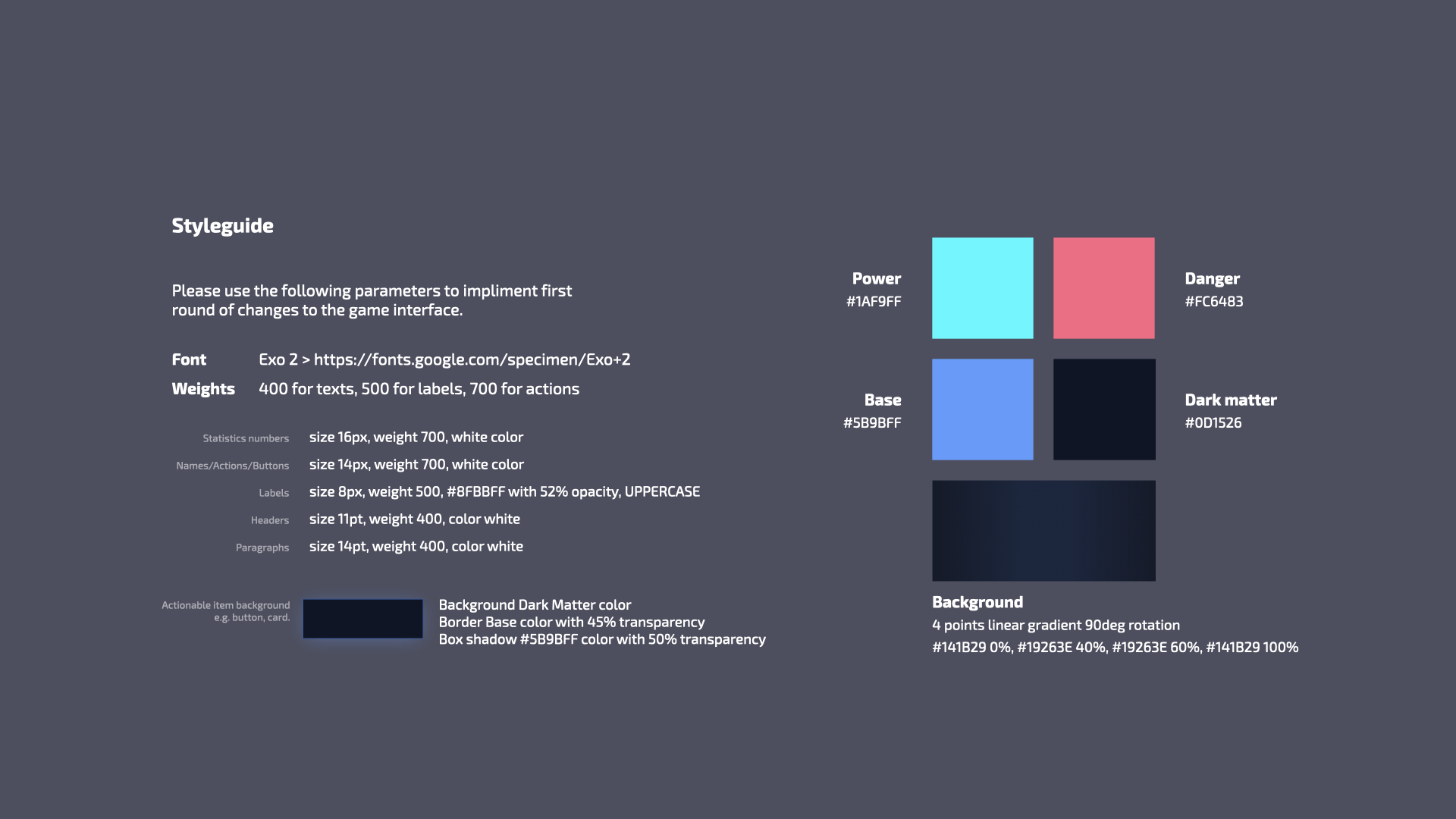 Chain clash coloring scheme