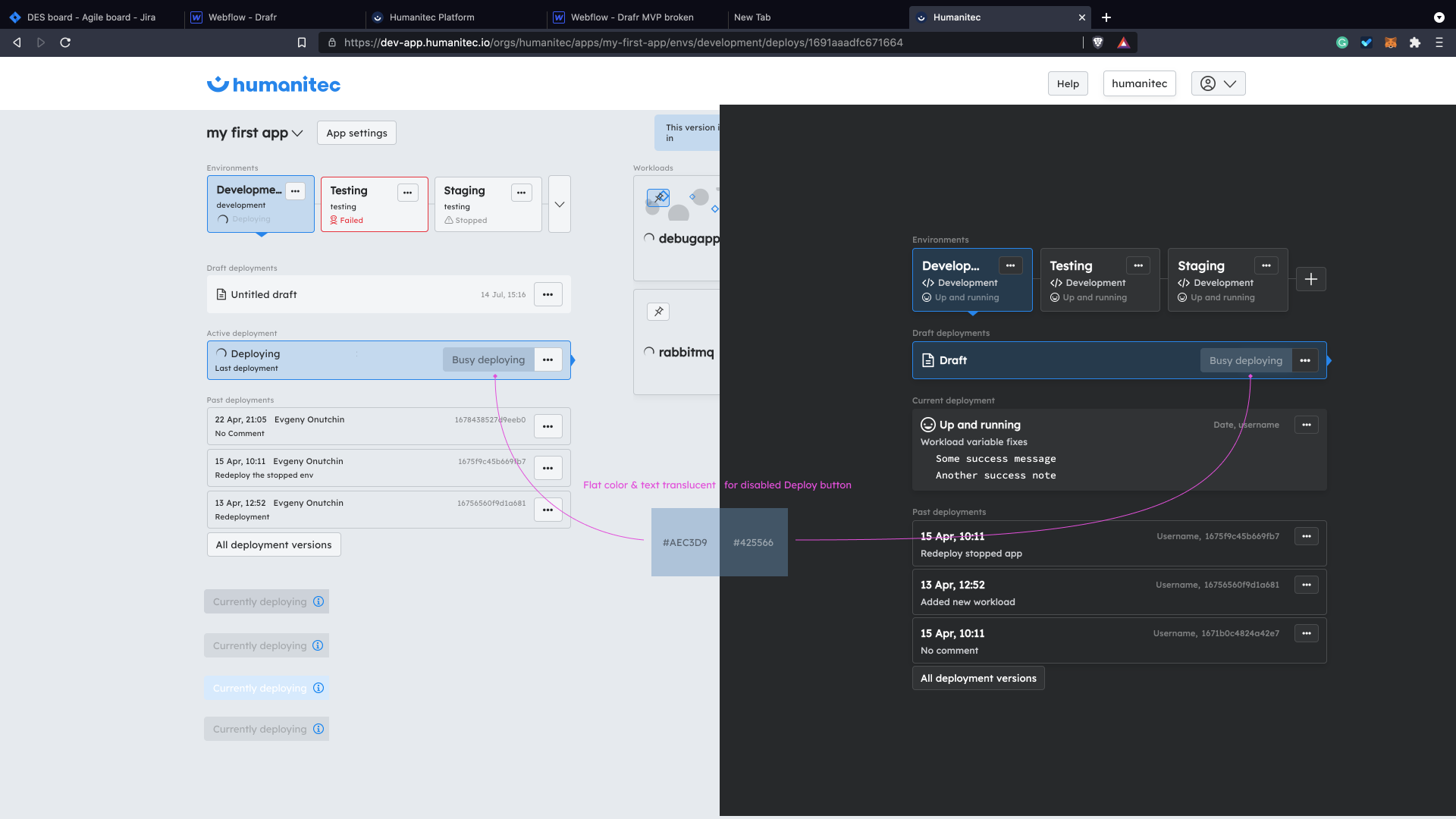 Bright vs Dark shemes