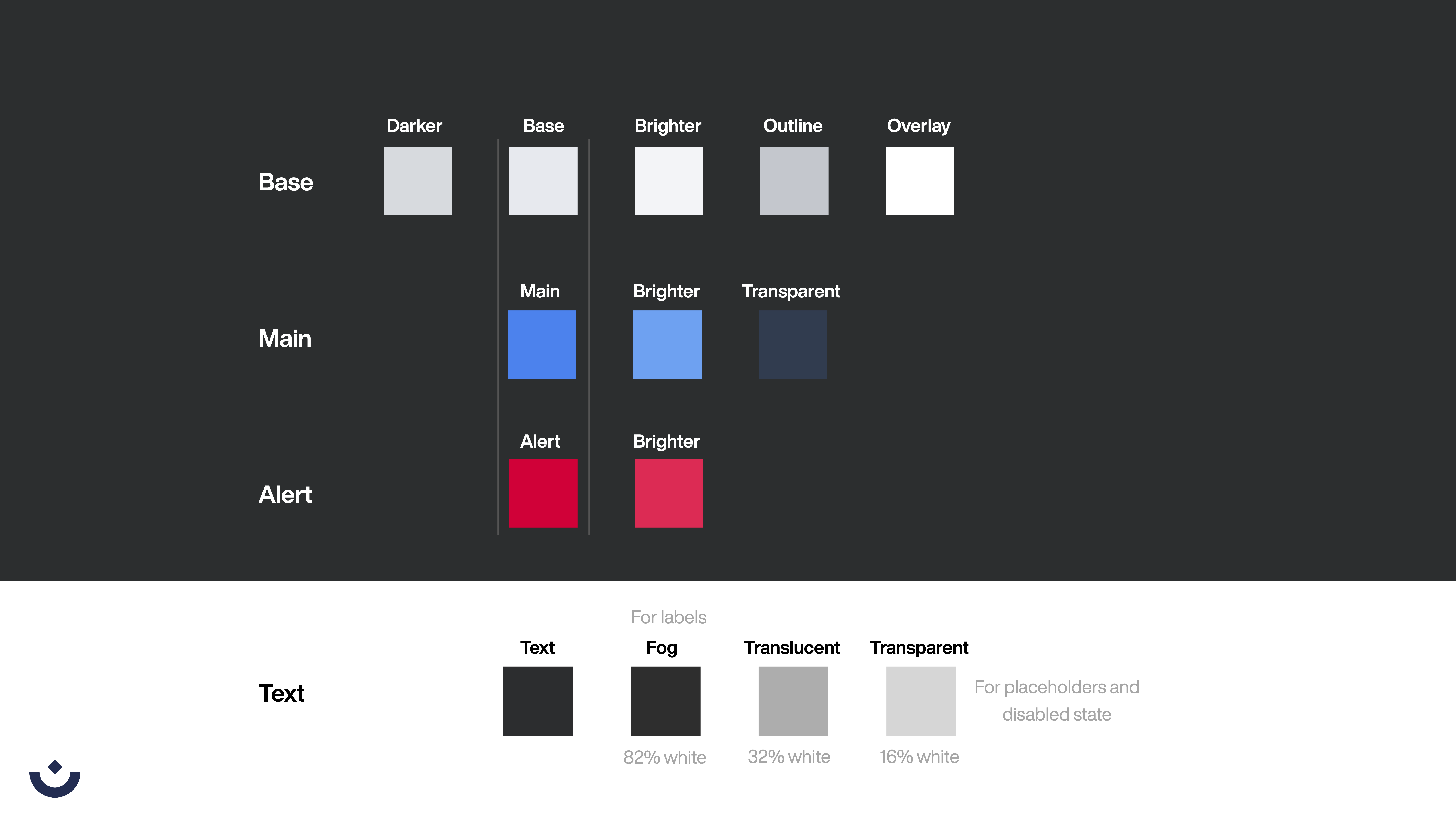 Preliminary color scheme