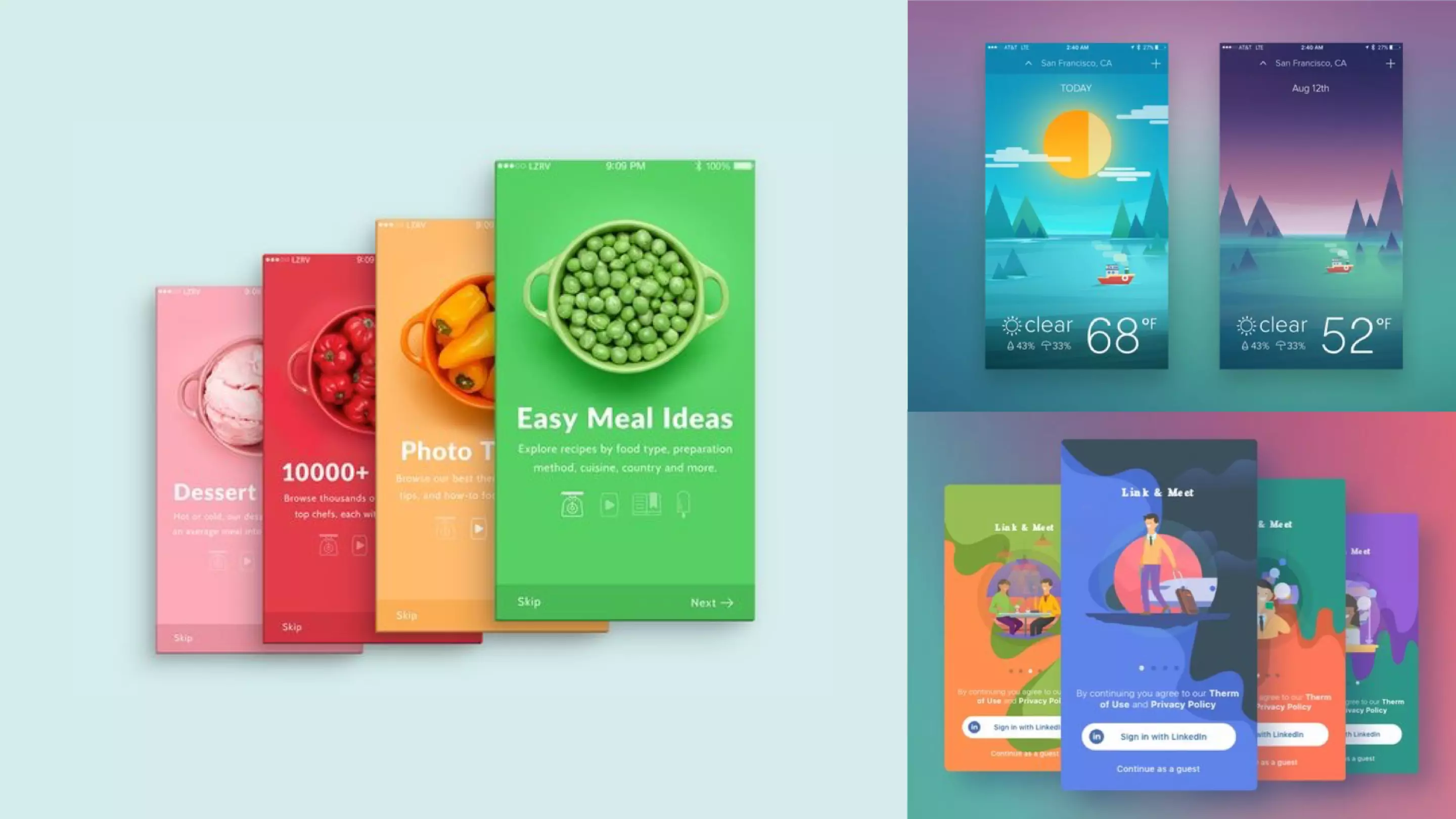 References for Fantastic Leaf styling direction