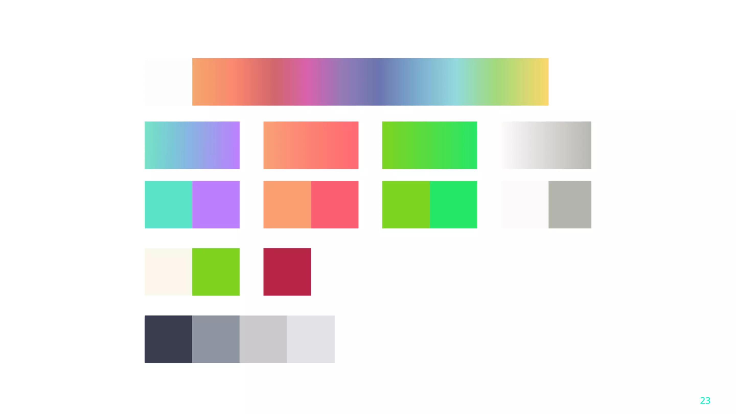 Mystique Mist colors scheme