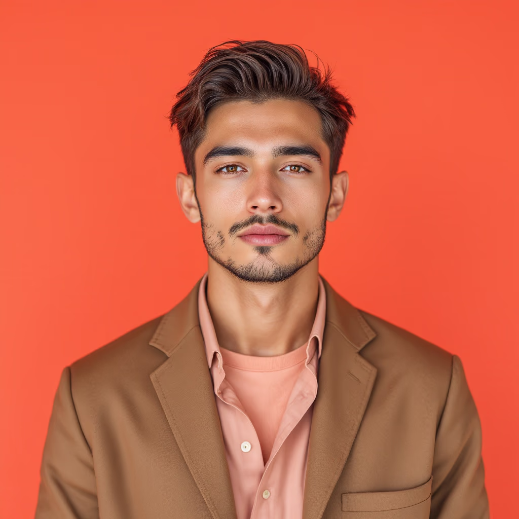 <subject>[headshot] image of customer (for an edtech)</subject>