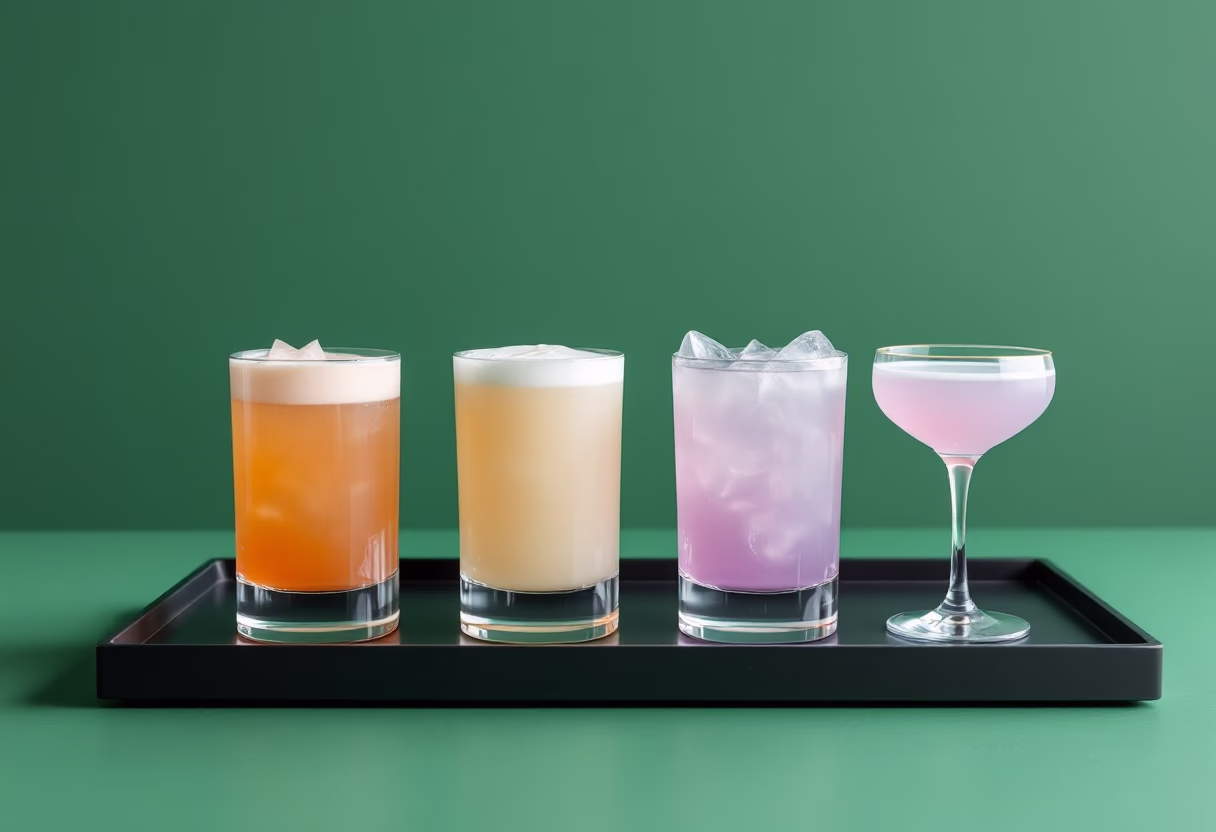 image of cocktail flights