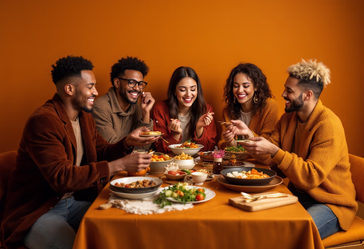 image of guests enjoying events (for a chinese restaurant)