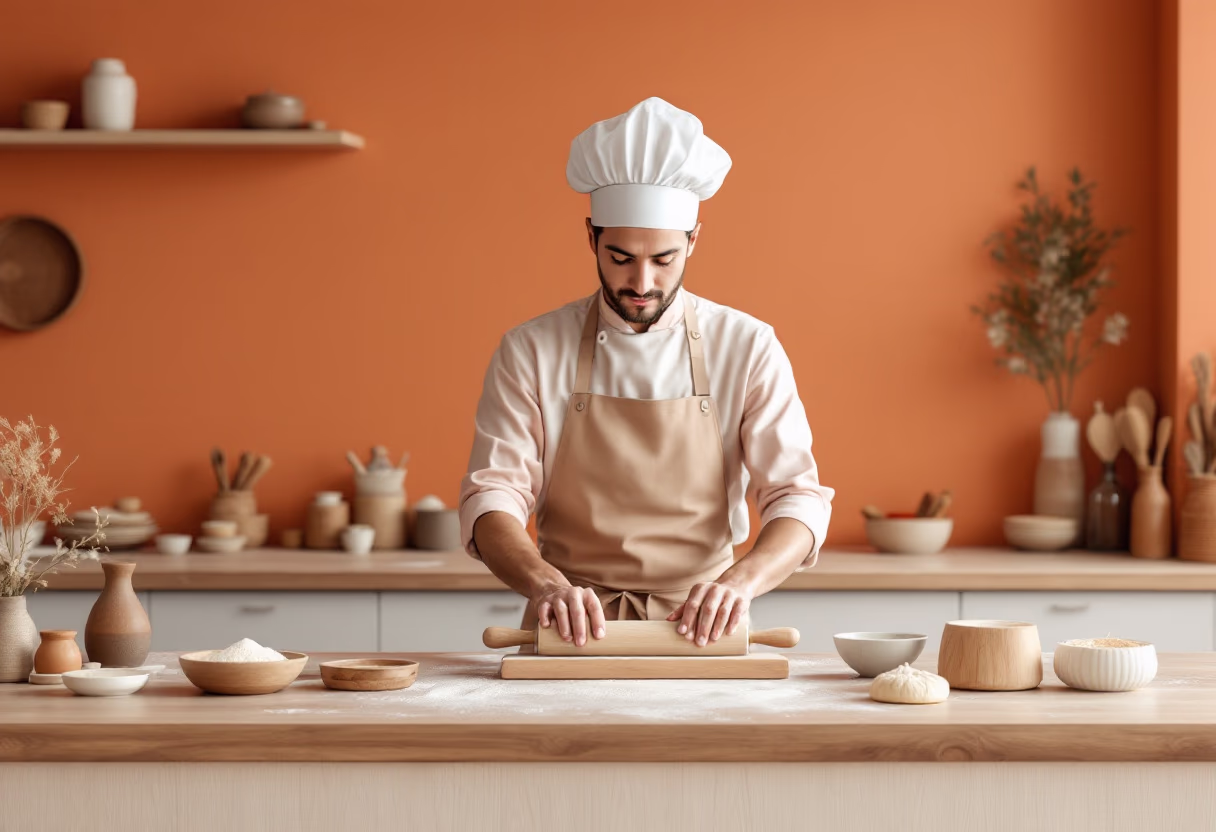 image of bakers in action