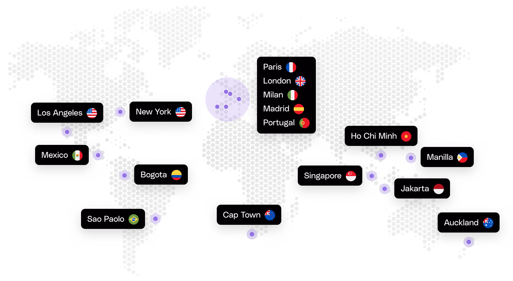 world map