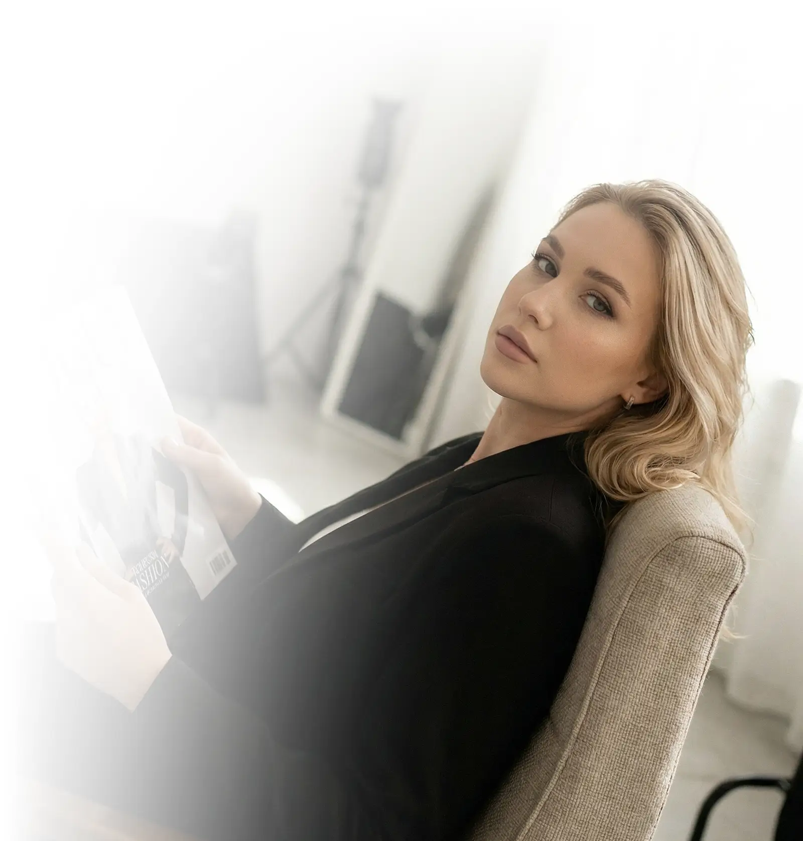 Frau in der Praxis von Schwaben Aesthetic