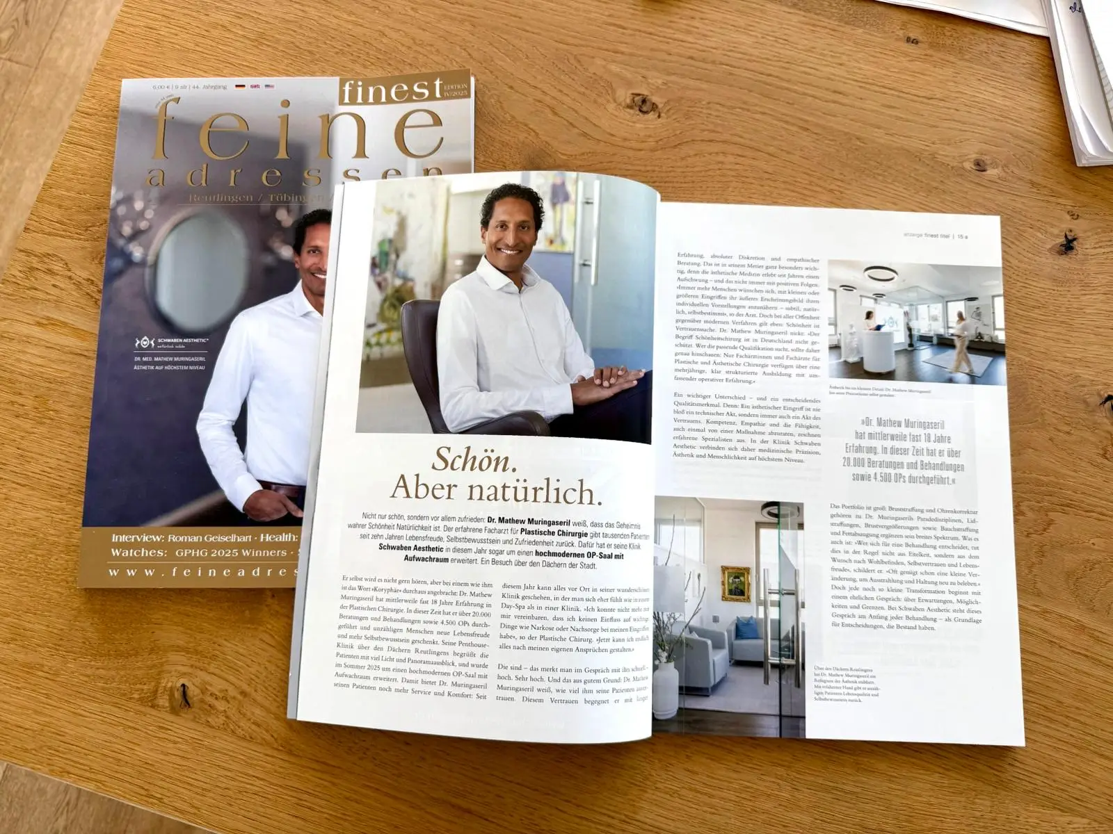 Feine Adressen Magazin Ansicht