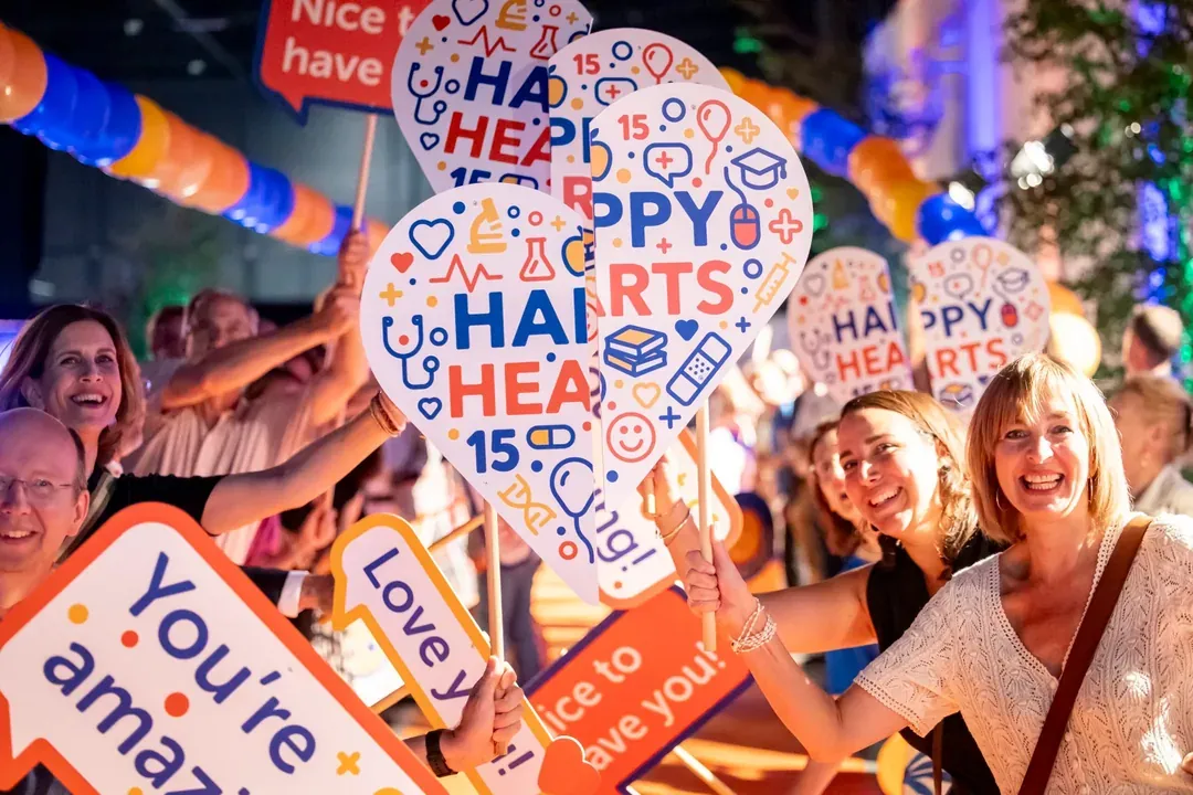 Publiek tijdens een evenement van Live Impact