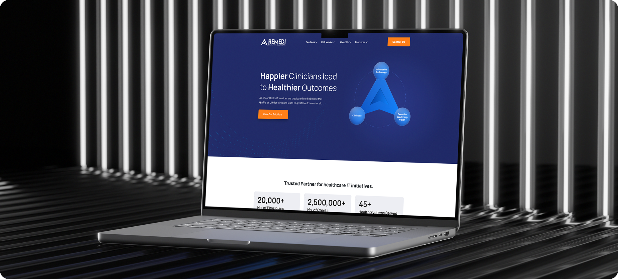 ReMedi Health Solutions healthcare IT client logo