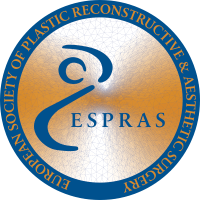 Logo der European Society of Plastic, Reconstructive and Aesthetic Surgery (ESPRAS).