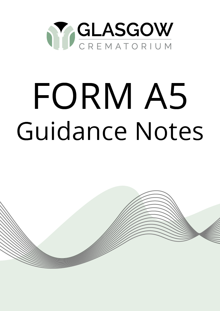 Form A5 Guidance Notes