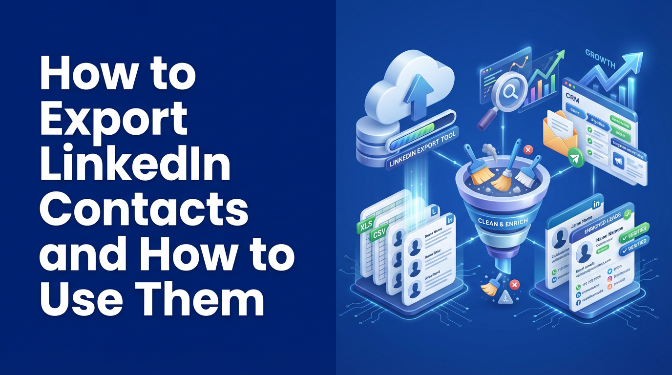 How to Export LinkedIn Contacts and How to Use Them