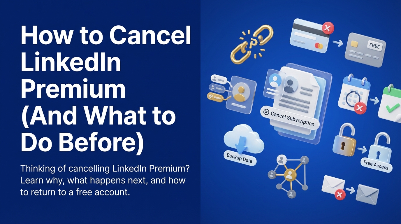 How to Cancel LinkedIn Premium (And What to Do Before)
