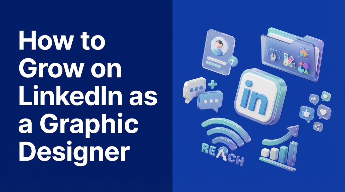How to Grow on LinkedIn as a Graphic Designer