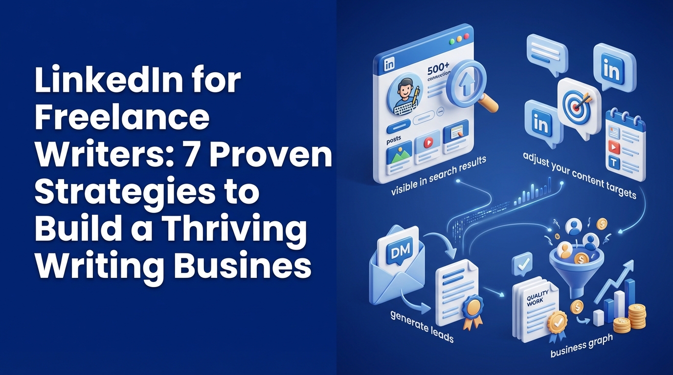 LinkedIn for Freelance Writers: 7 Proven Strategies to Build a Thriving Writing Busines