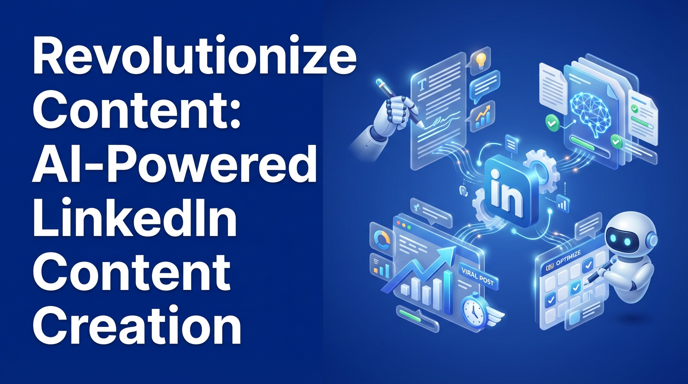 Revolutionize Content: AI-Powered LinkedIn Content Creation