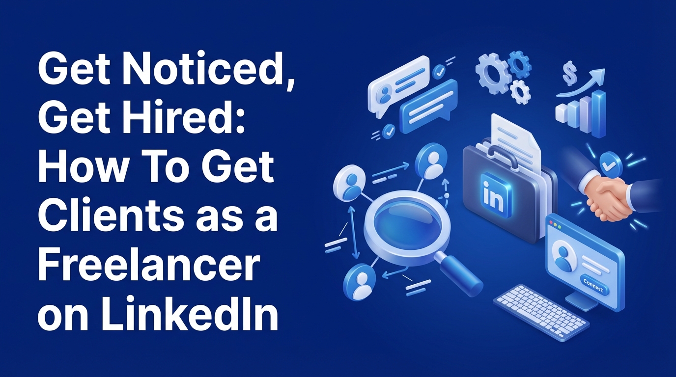 Get Noticed, Get Hired: How To Get Clients as a Freelancer on LinkedIn