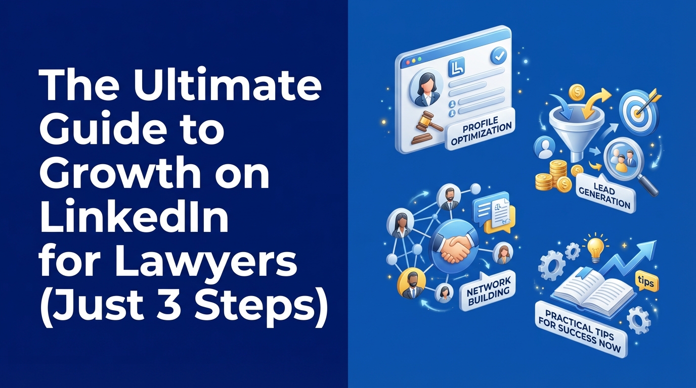 The Ultimate Guide to Growth on LinkedIn for Lawyers (Just 3 Steps)