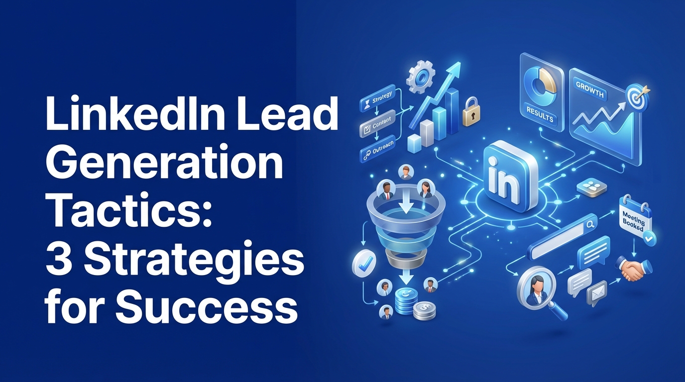 LinkedIn Lead Generation Tactics: 3 Strategies for Success