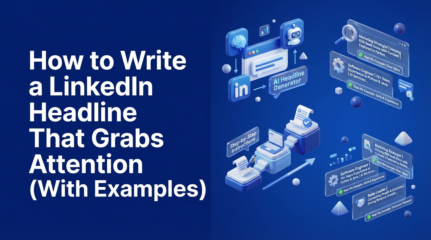 How to Write a LinkedIn Headline That Grabs Attention (With Examples)