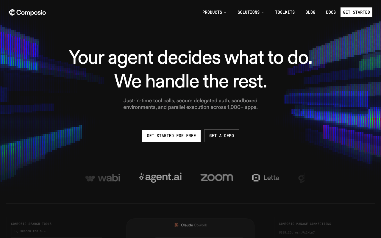 Composio's developer-grade integration platform