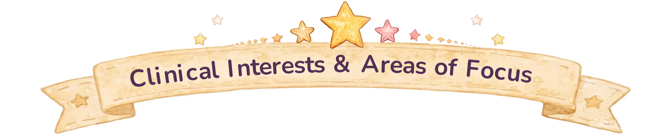 Clinical Interests heading