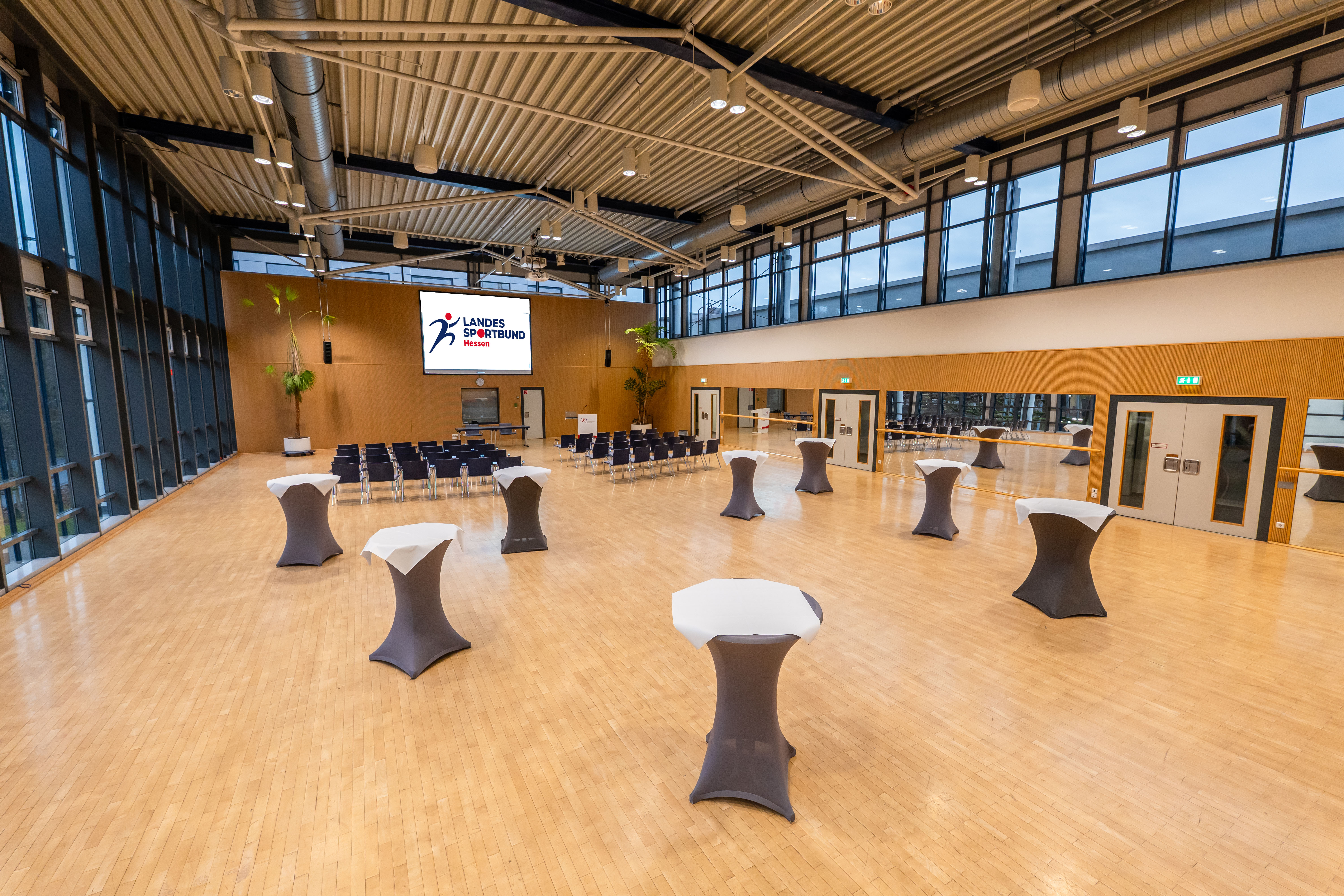 Mehrzweckhalle der Sportschule Frankfurt