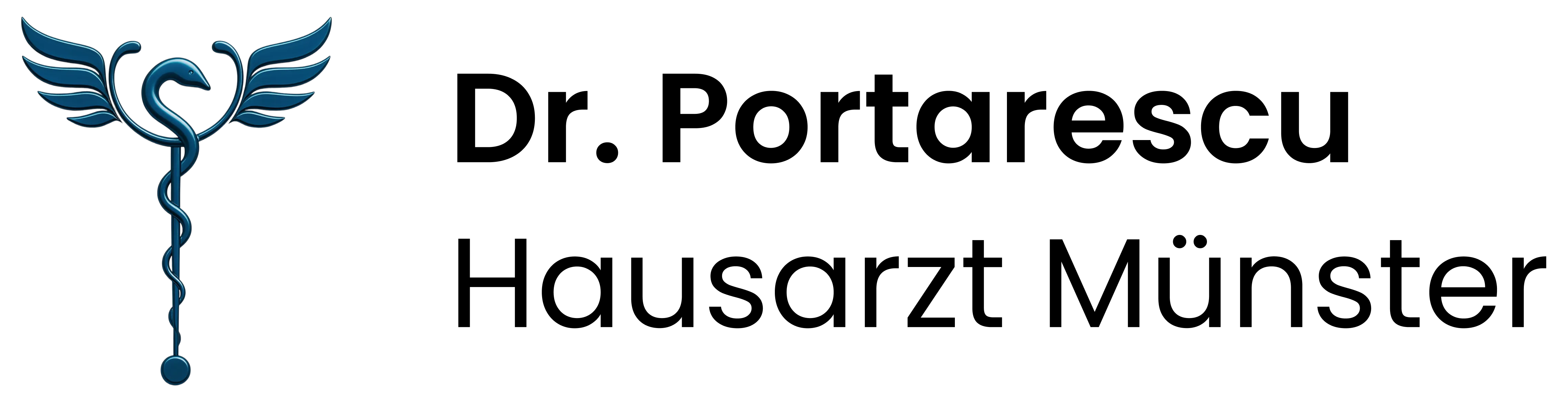 Dr. Portarescu Hausärztin Münster mit Ärzte-Logo