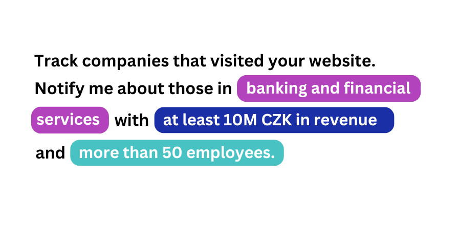 Business signals use cases in BizMachine