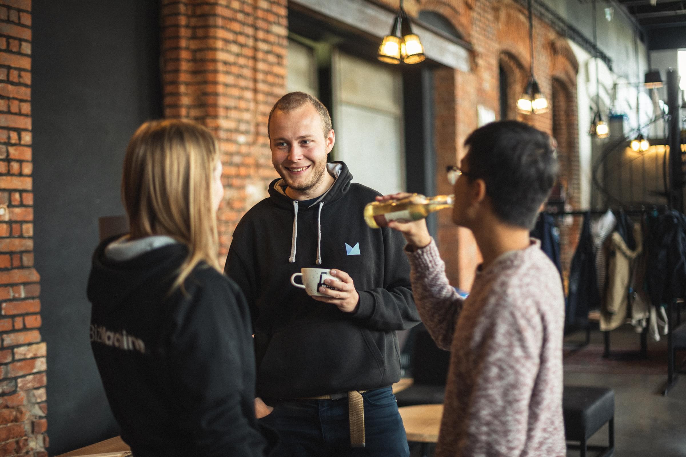 BizMachine tým na konferenci