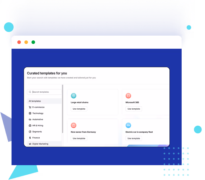 Dashboard BizMachine