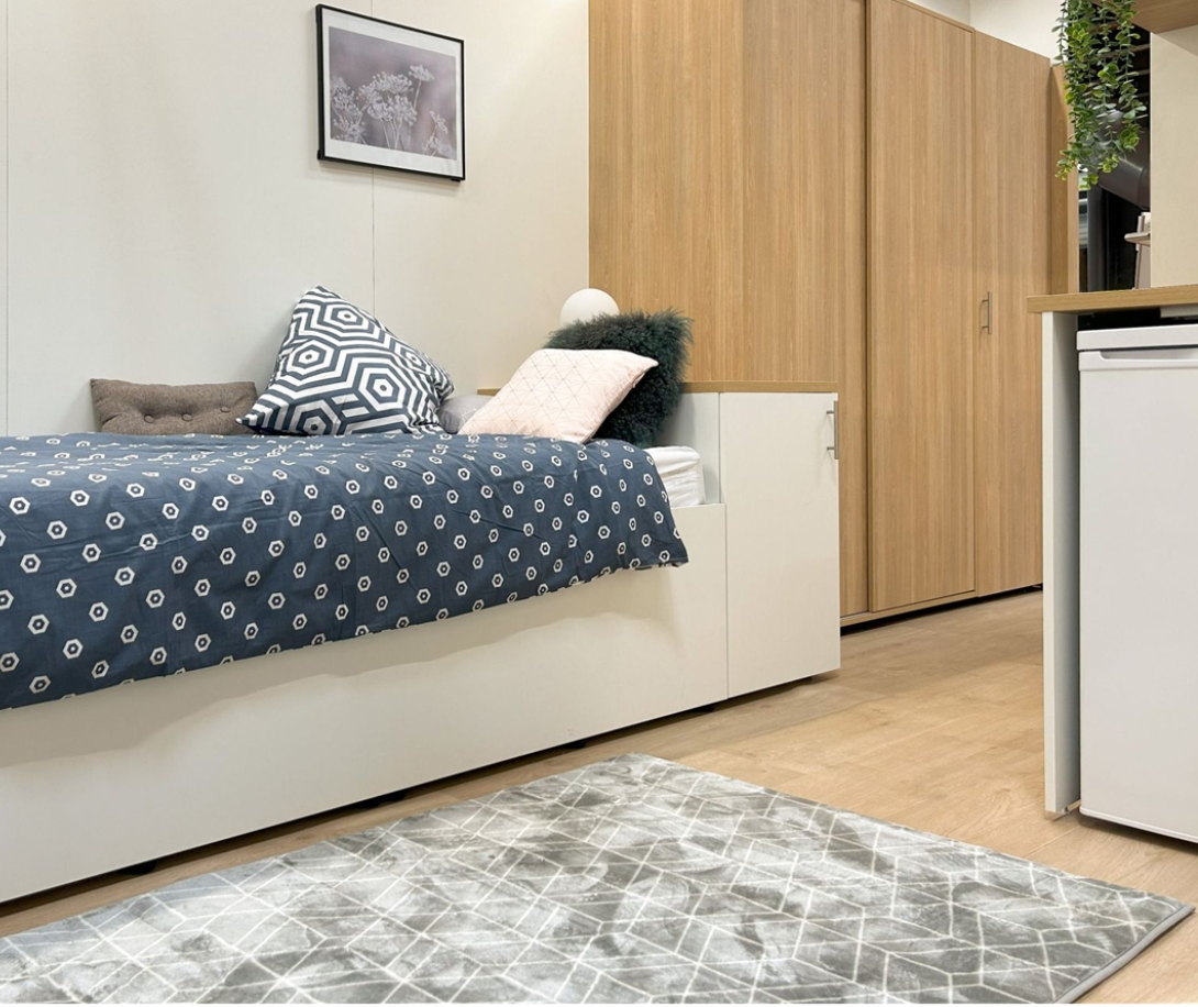 Chambre résidence de tourisme agencement clé en main fabrication française