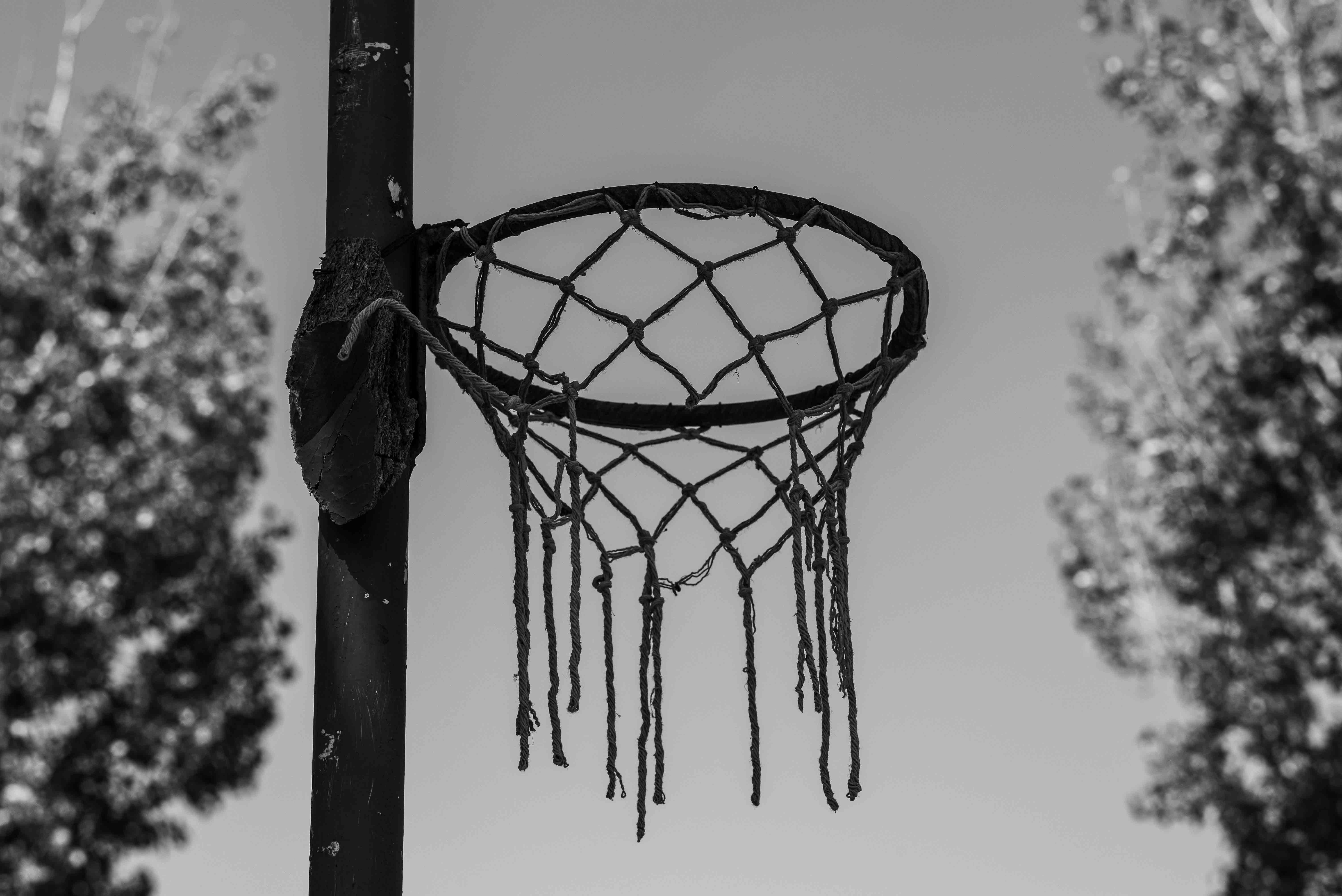 Alter Basketball Korb