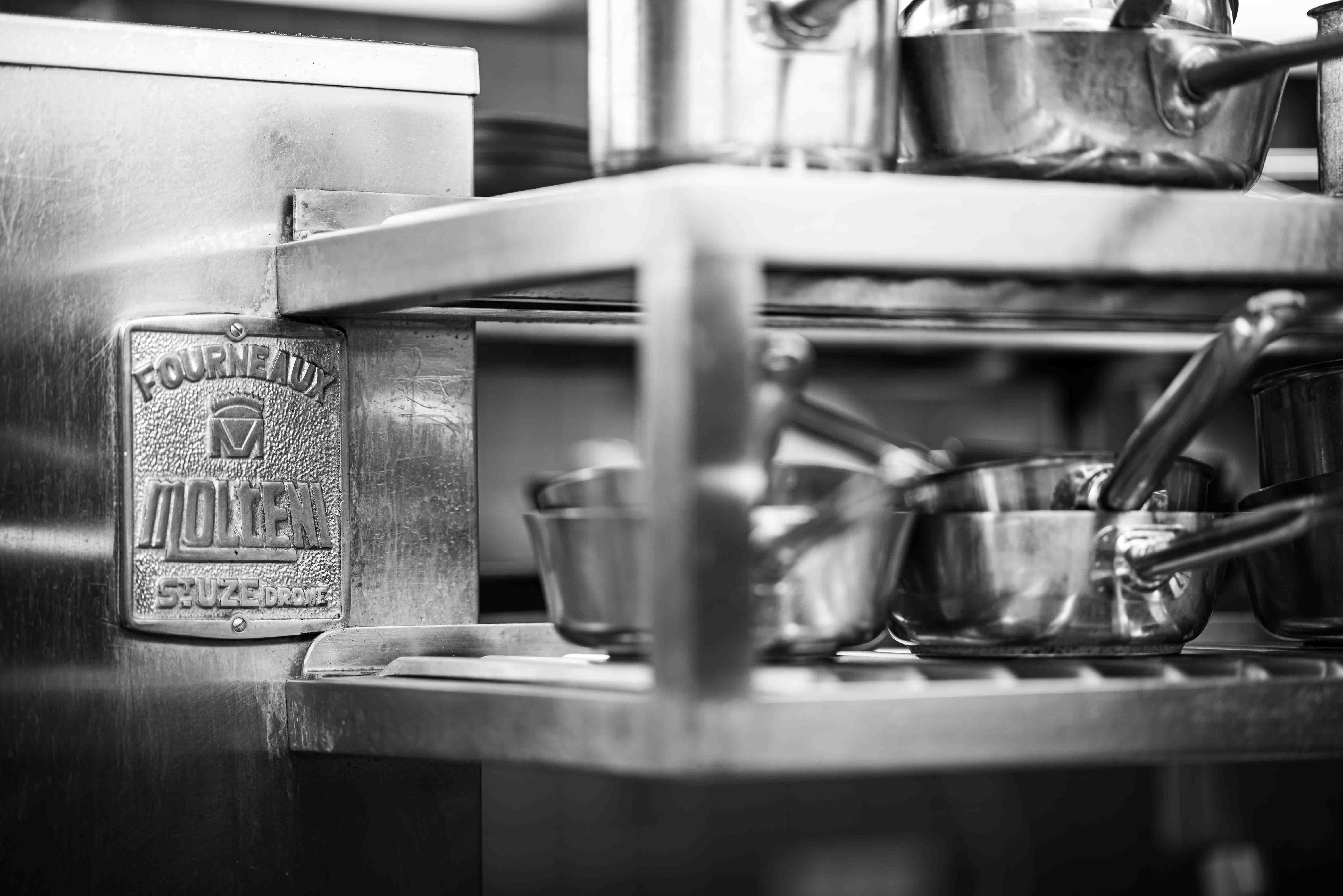 Küche, Molteni Herd