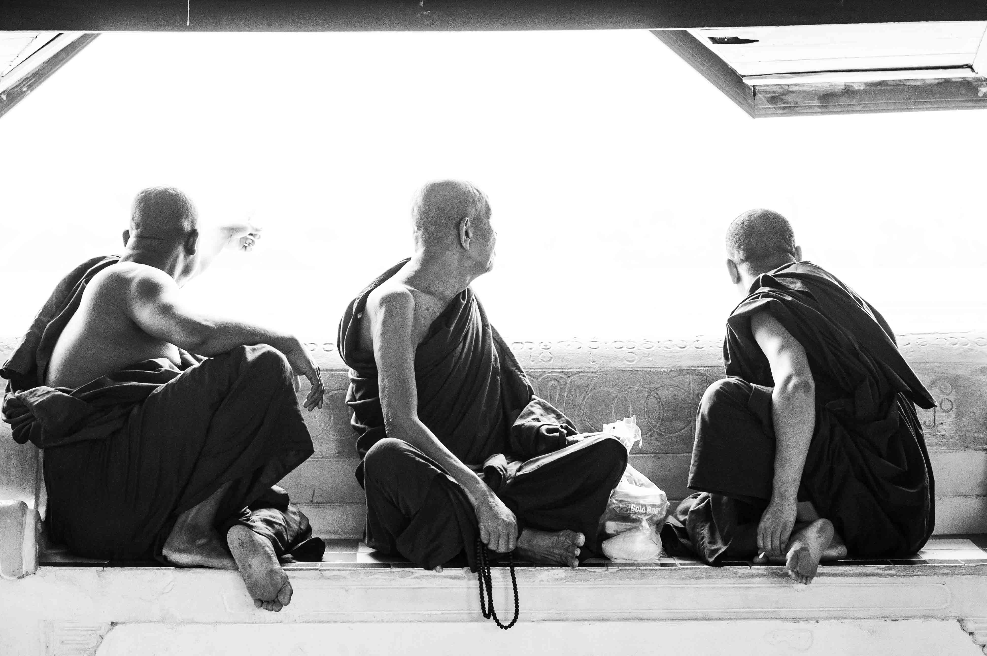 Buddhistische Mönche