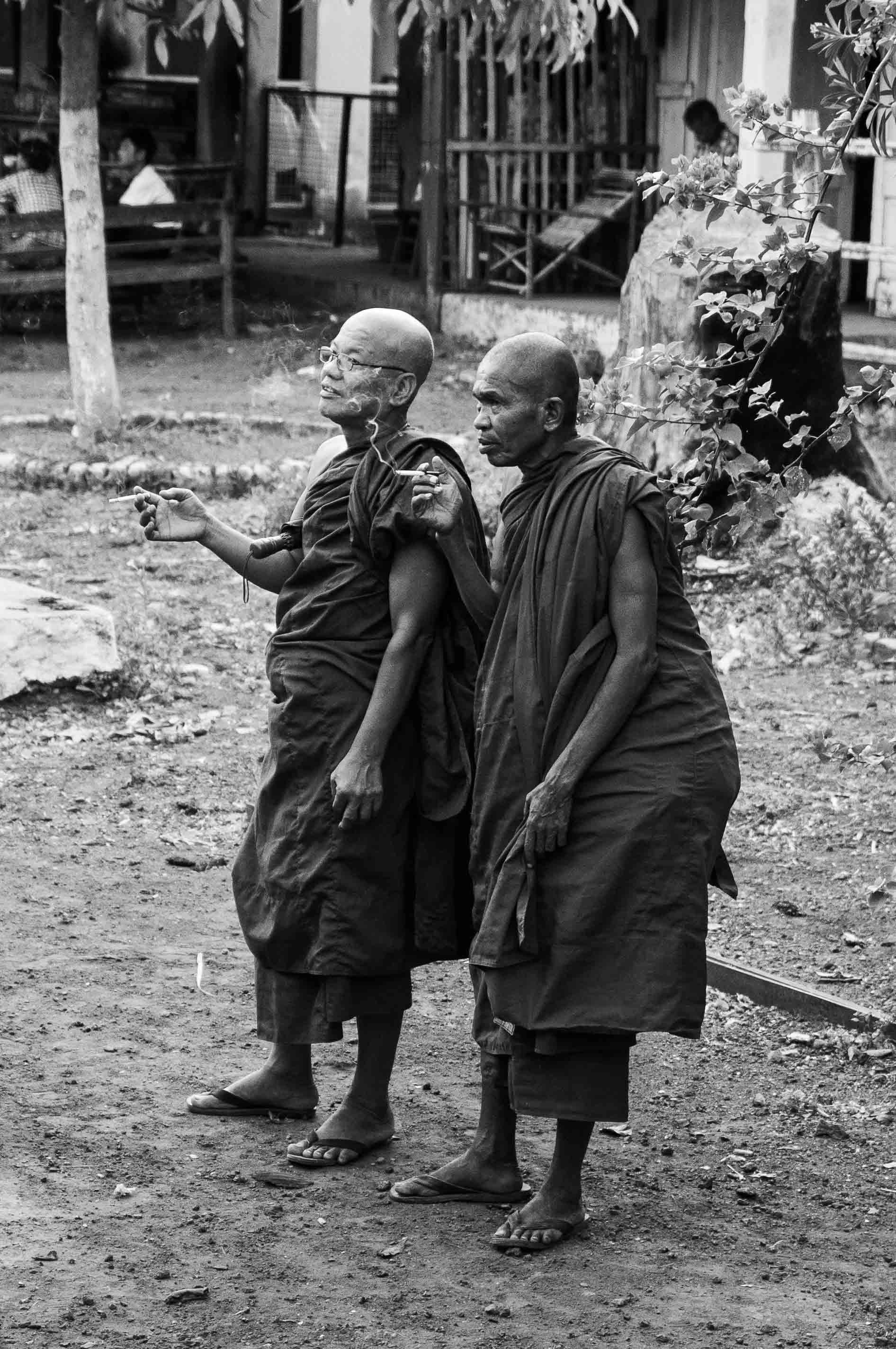 Buddhistische Mönche