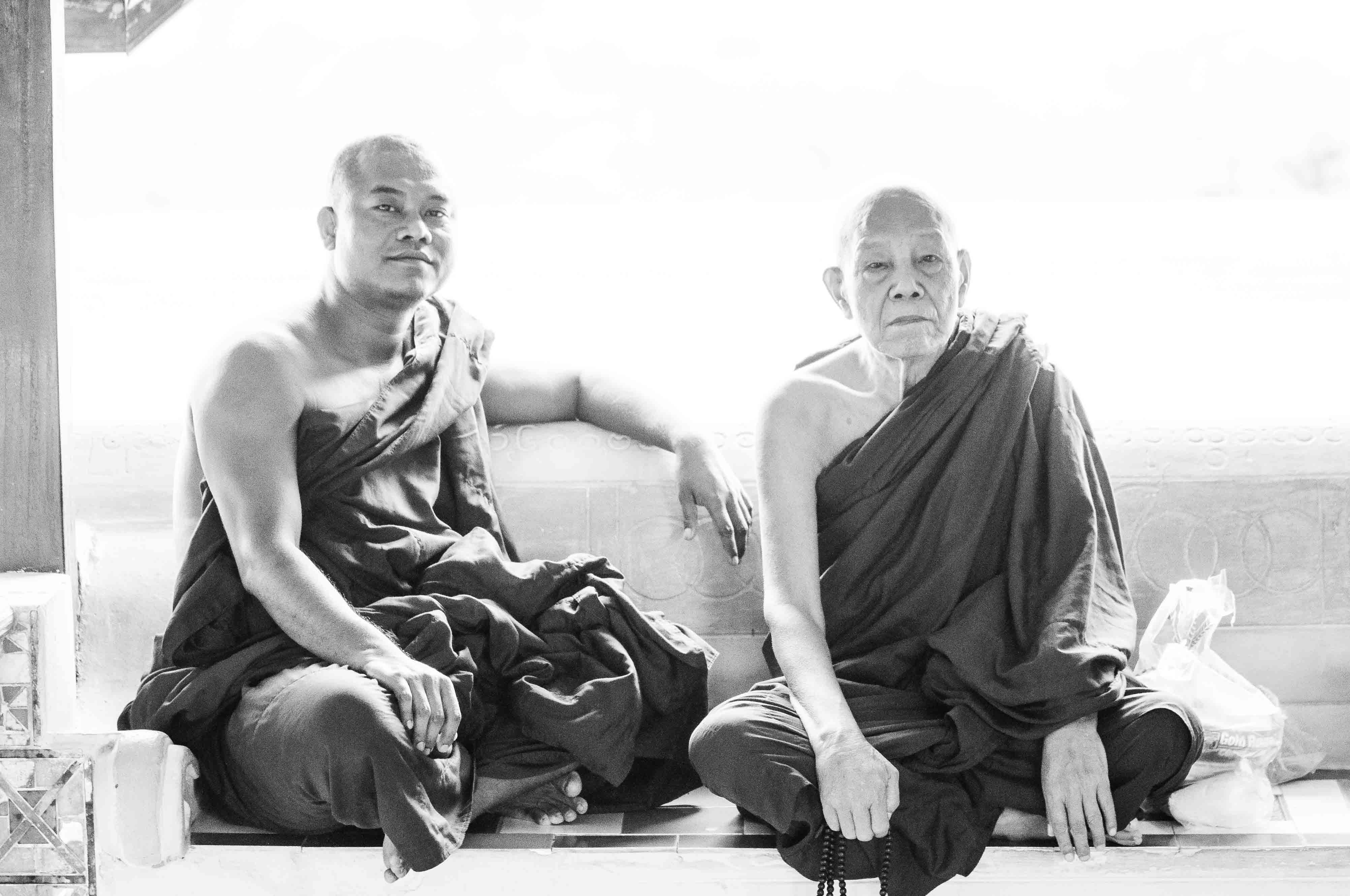 Buddhistische Mönche